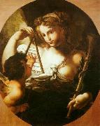 Allegory of Science Sebastiano Conca